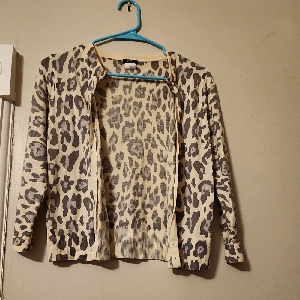 Leopard cardigan
